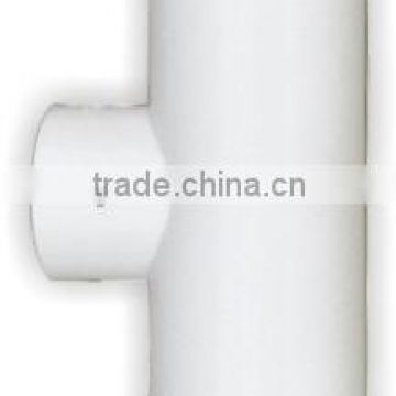 1/2 Inch Plastic pvc reducing tee for cold water