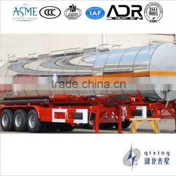 36000 liters Aluminum alloy fuel tanker semi-trailer truck