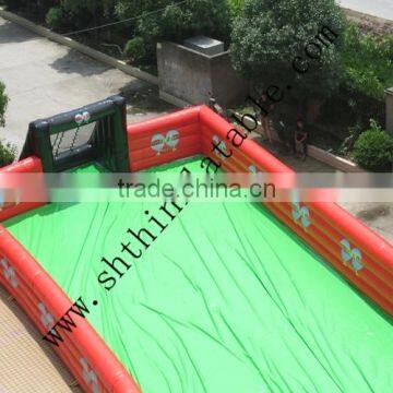 inflatable football playground