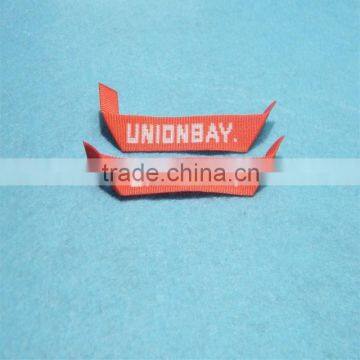 jacquard woven collar label for garment