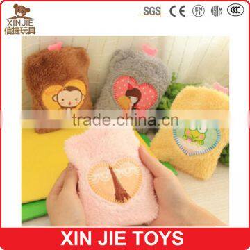 good quality bottle sleeve customize plush material bottle sleeve
