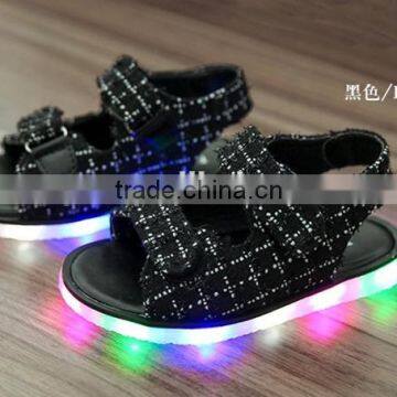 Top Quality Led Flashing Shoe Summer Children Shoes Newwst Style Kids Sandals photo-2
