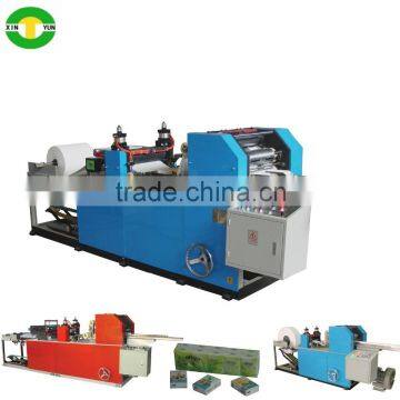 high speed folded pocket tissue machine full auto embossed mini pocket paper machine