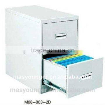 New products metal/steel 2 drawer 100% open movable filing storage cabinet/cupboard office furniture under table