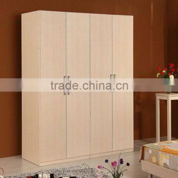 Modern Bedroom Melamine Board Wooden Wardrobe