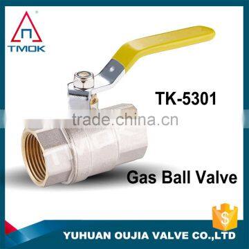 Excellent Quality 1/2 inch Thread Ball Valve Female NPT Level Handle Brass Gas Ball Valve