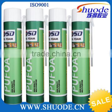 high density 500-750ml polyurethane sealant manufacture joine mixure PU FOAM