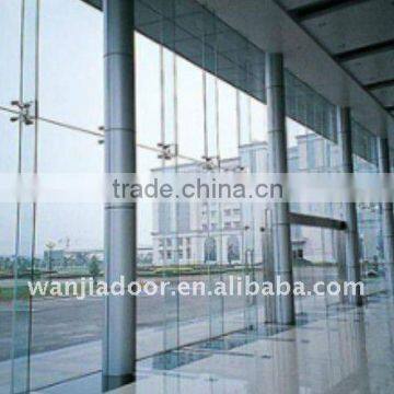 New design rameless glass curtain wall