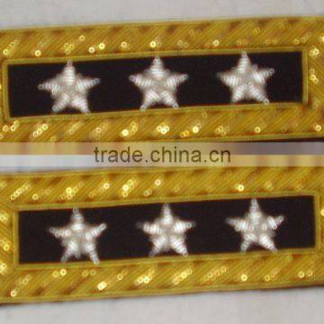 Civil War general and chief shoulder boards