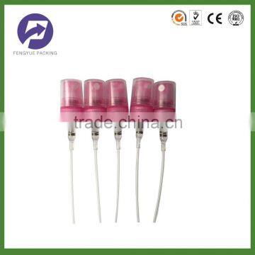 Personal care 12mm plastic perfume mist spray