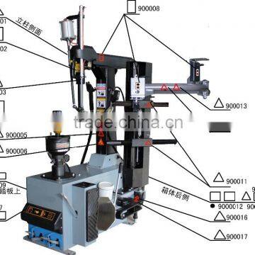 Automatic Touchless Car Wheel Tyre Changer Tyre Repair Machine With Helper Arm VT750 Quality Choice photo-4