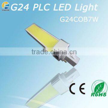 G24 2pin or 4pin Aluminum material 4w/5w/6w/7W /8w/9w/10w COB LED LIGHT