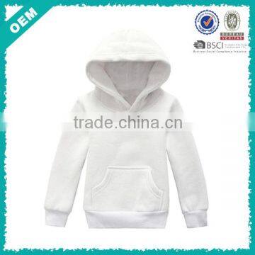 Hot ! china custom plain white hoodies sweatshirt, children blank fleece hoody (lyt-04000331)