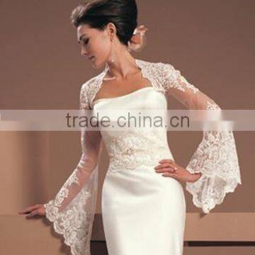 boutique couture 2011 plus size lace wedding dress jackets WDJ-007