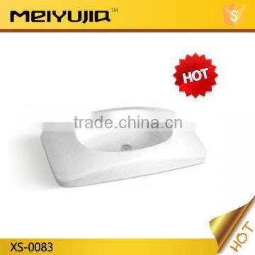 XS-0083 hot sale ceramic bathroom cabinet wash basin