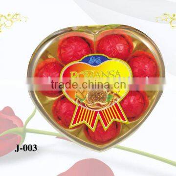 8PCS Heart Chocolate