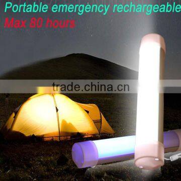 Multi functional USB Rechargeable Portable mini emergency LED tubes LED emergency light LED torch