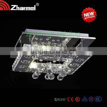 Crystal decoration square Ceiling Lamp