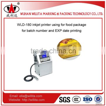 Production industry date printng machine expiry date printer