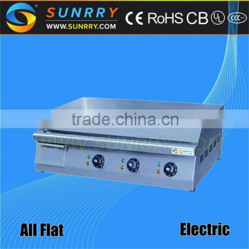 Stainless steel induction griddle table top electric griddle for restaurant (SY-GR270E SUNRRY)