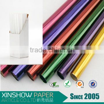 Colourful wrapping plastic bopp roll transparent cellophane paper