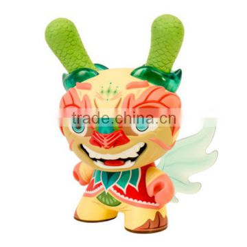 factory making Dunny 8 inch Imperial Lotus Dragon vinyl toy/custom design collectables Dunny vinyl toy/oem hot sale vinyl toy