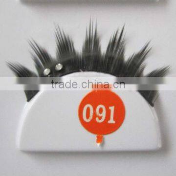 100% hand-made diamond false eyelashes & diamond false eyelash