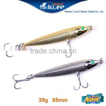 High Quality 3D Eyes Fishing Bait Metal Fishing Lure