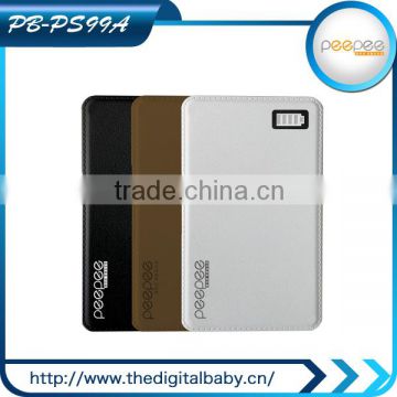 snow-white 20000mah portable mobile power bank