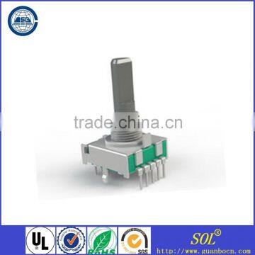RS17-1 12mm 4 position rotary switch volume on-off switch rotary switch rotary switch 4 pole 2section pins rotary switch