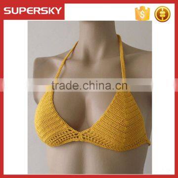 K-57 2016 sexy young girls' swimming crochet bikini of hollow design sexy girdle classical bustier corset