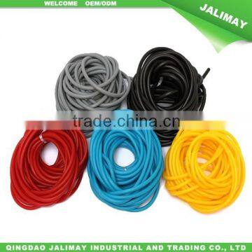 Natural latex rubber stretch tube