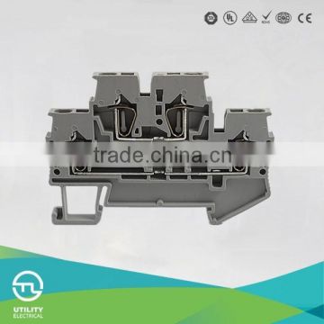 Double-layer Return-pulling Electric Terminal Blocks, Spring Type Electric Terminal Blocks