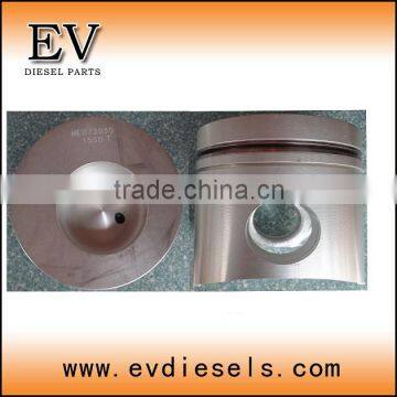 Excavator engine MITSUBISHI 6D16 piston set ME072062 ME072065 ME300199 ME078502