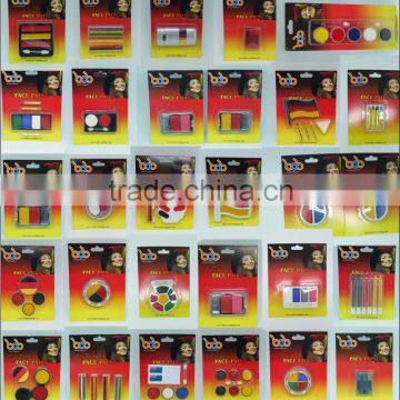 Factory price face paint for football fans, Germany series, face paint supplier