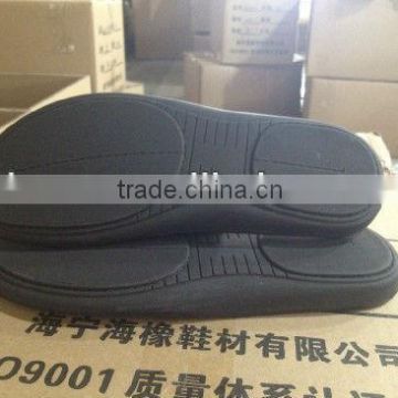 Rubber outer sole manufacture