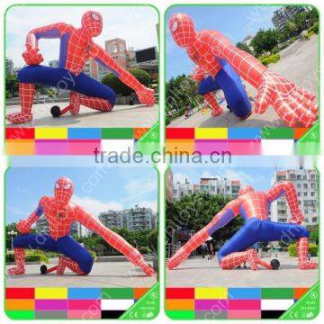 Newest design inflatable spiderman for gaint shows