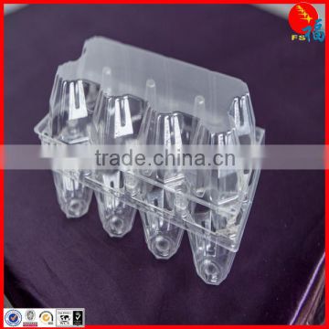 clear PET egg packaging tray