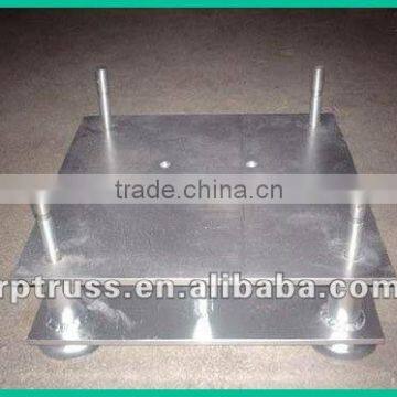 RP aluminum truss accessories,basement for truss stand