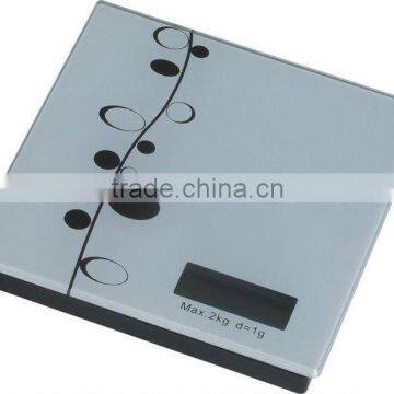 Ultra Slim Glass platform Kitchen Scale