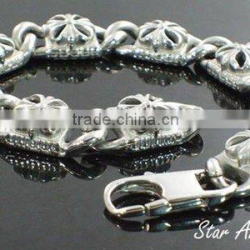 2012 new fashion jewelry,wholesale good quality bracelets, popular stainless steel jewelry barcelet B037