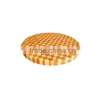 Bamboo thick round cutting board