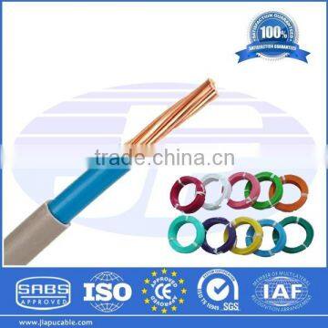 Top Quality PVC Electric Wire&Cable From Direct Manufacturer