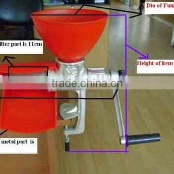 tomato juicer/food strainer/food mill