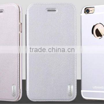 USAMS PC+TPU+Metal Flip Case for Iphone 6/6plus photo-5