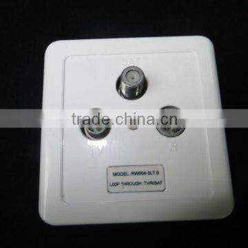TV/R/SAT WALL SOCKET (RW004-3LT.S)