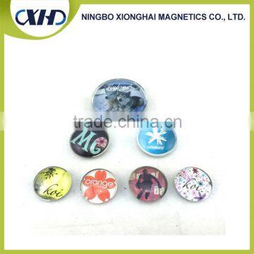 China wholesale market glass fridge magnet magnetic sticker