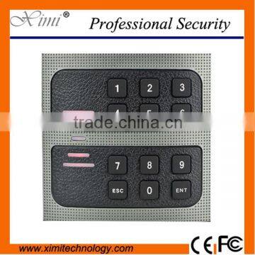 Smart card reader KR502 Wiegand access control card reader with keypad IP64 waterproof card reader RFID or IC card reader