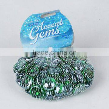 Fusing glass gem stone for home decoration
