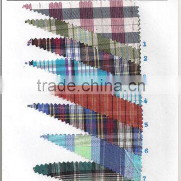 100% Cotton Yarn Dyed Shirting Fabric Textile Stock:P6553-A13100702